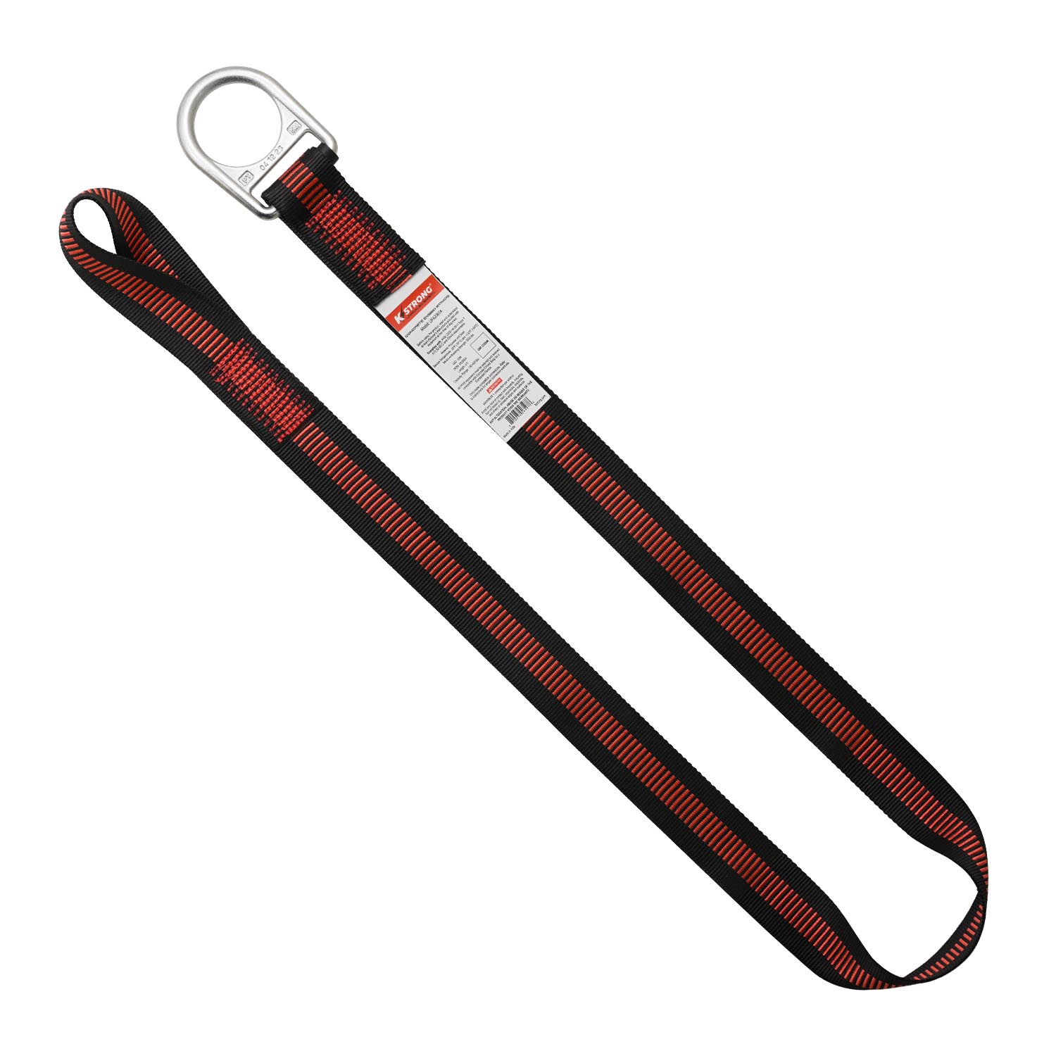 KStrong 4′ Choker Style Anchor Strap with Loop and D-ring