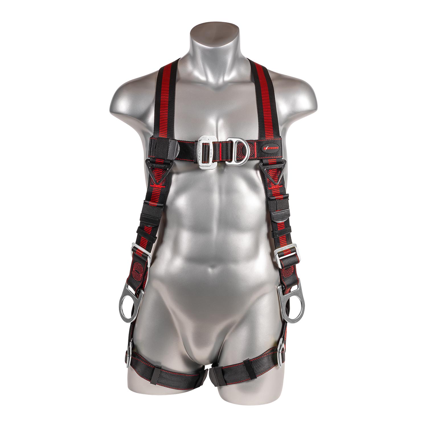 KStrong Kapture Elite 5-Point Full Body Harness, Dorsal D-ring, Front D-Ring, 2 Side D-rings, MB Legs