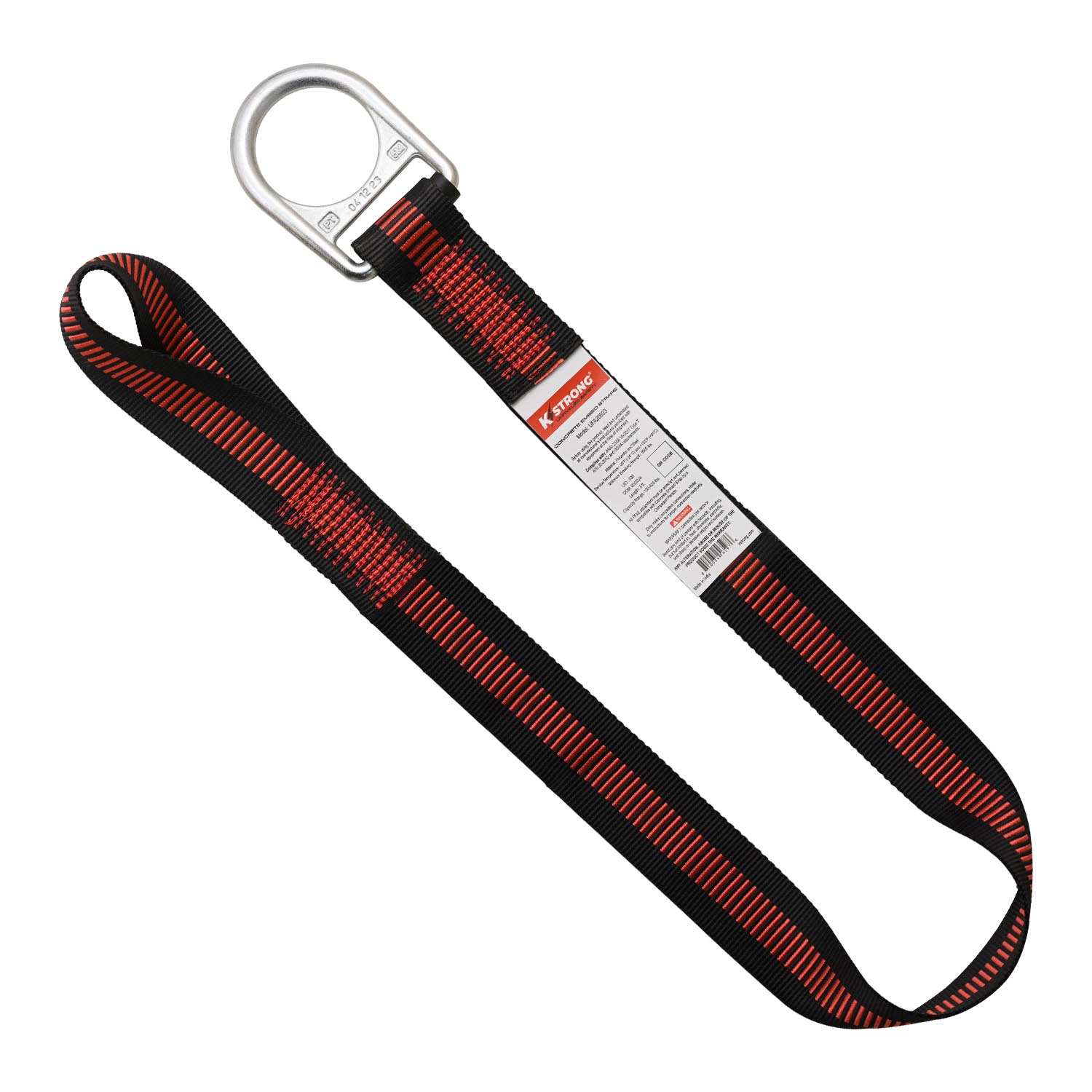 KStrong 3′ Choker Style Anchor Strap with Loop and D-ring