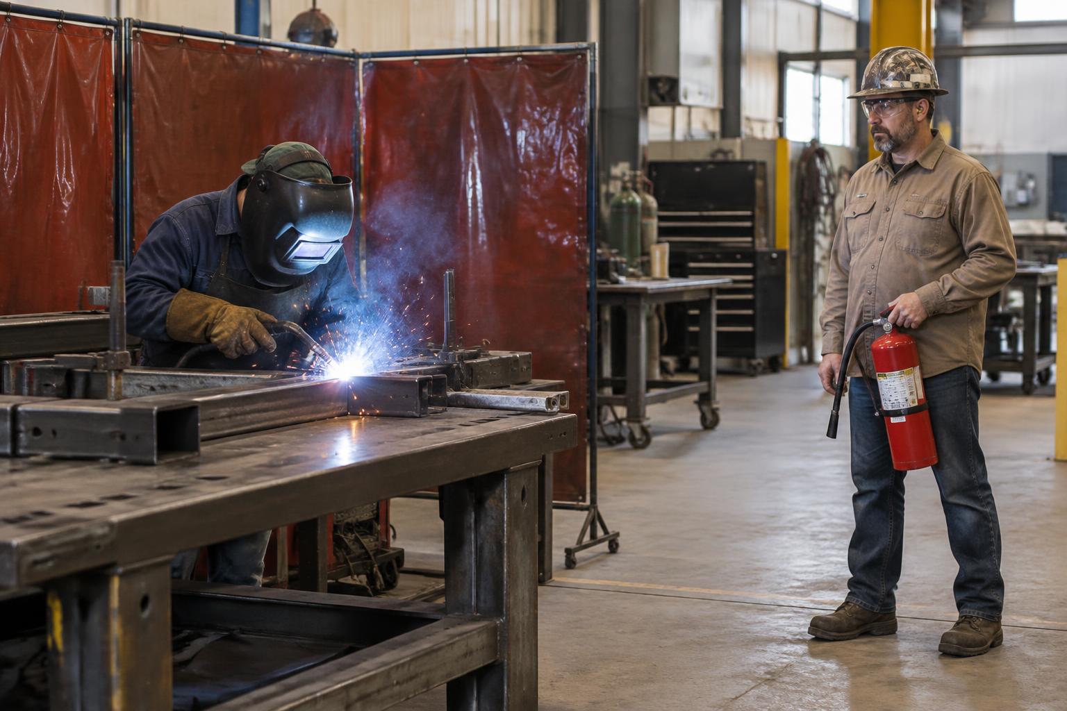 Fire Prevention Week: Hot work permits and the PASS method